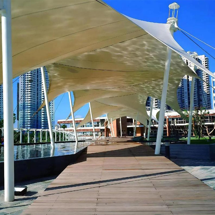 调兵山市膜结构景观棚