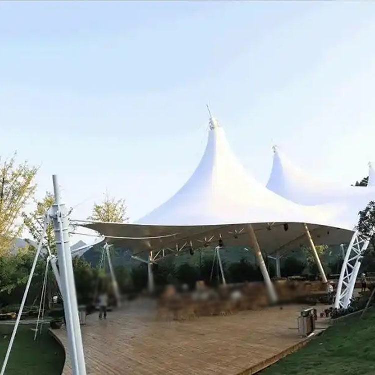 调兵山市膜结构景观棚