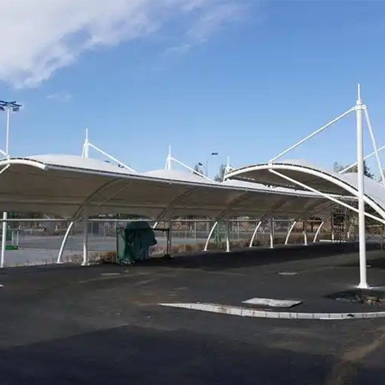调兵山市膜结构电动车棚